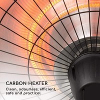 Подвесной инфракрасный электрический обогреватель Blumfeldt Camden Heat Deluxe (2,5 кВт) 10035346