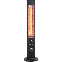 Фото Инфракрасный электрический обогреватель Blumfeldt Heat Guru Plus Black (1,2 кВт) 10035095